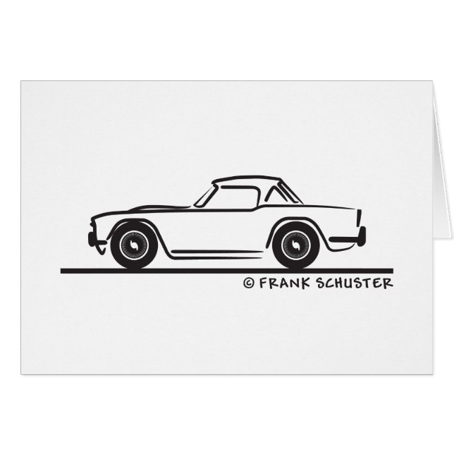 Triumph TR4 Softtop 1968 (Devant horizontal)