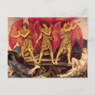 Triumphant Aurora par Evelyn de Morgan Carte posta