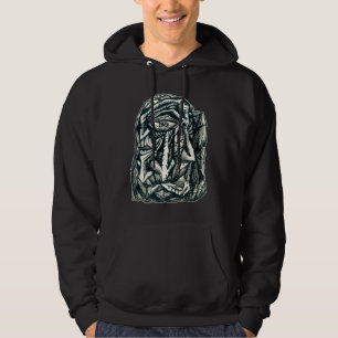 Triumvirat, dessin à encre, Sweat - shirt à capuch