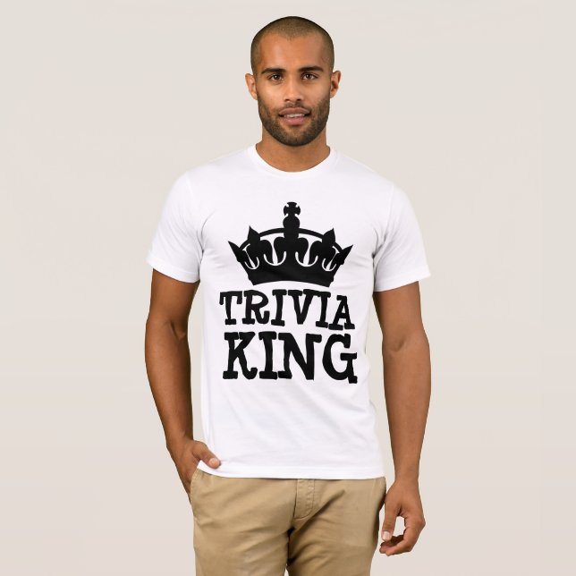 TRIVIA KING MENS T-SHIRTS (Devant entier)