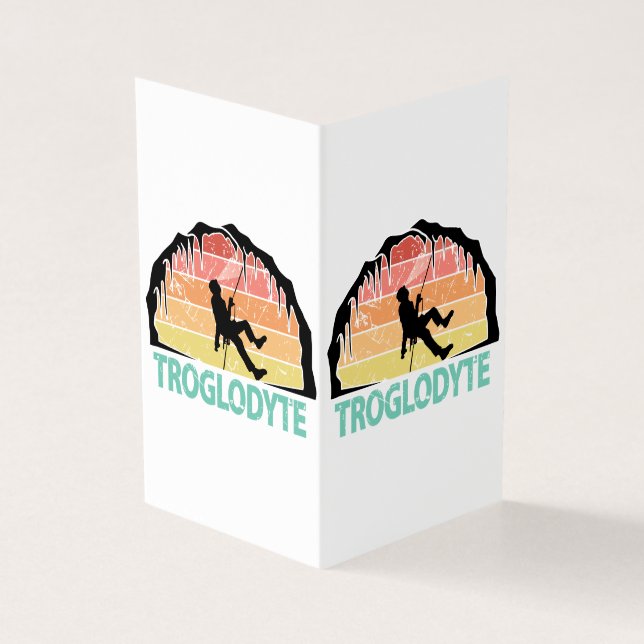 Troglodyte - Drôle Spelunking Spéléologie (Outside)