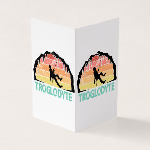 Troglodyte - Drôle Spelunking Spéléologie