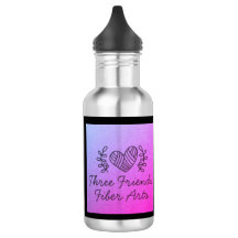 Trois amisFiberArts Bouteille d'eau
