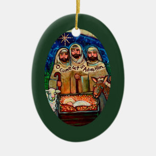 Trois Bergers, Allons Nous Adorer Son Ornement