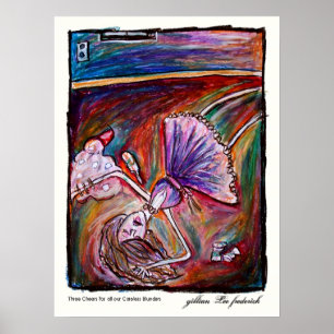 Trois bravo pour tous nos débiles, Poster