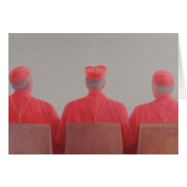 Trois cardinaux II 2012 (Devant horizontal)