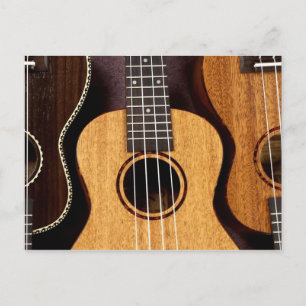Trois cartes postales Ukulele