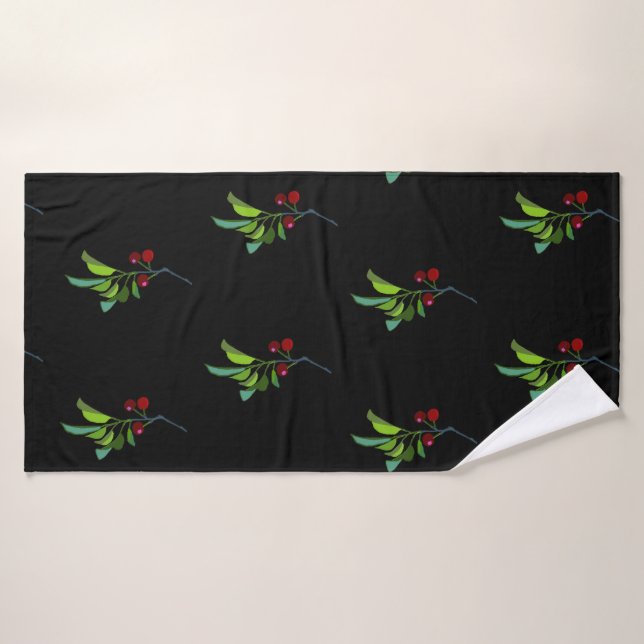 Trois cerisiers (Serviette de bain)