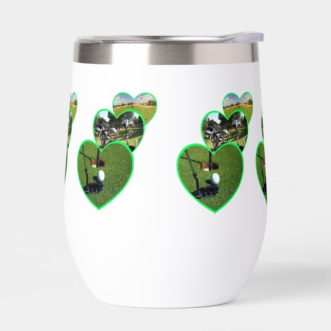 Trois Coeurs de Golf Vert Design, (Gauche)