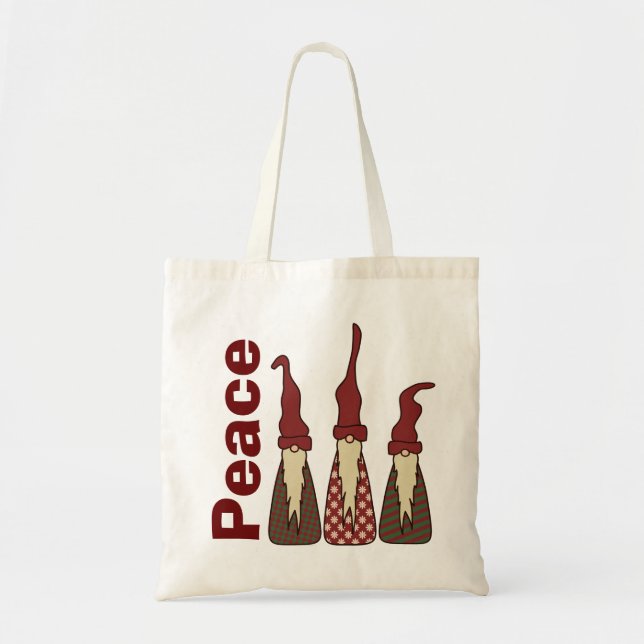 Trois elfes sages, sac à provisions (Devant)