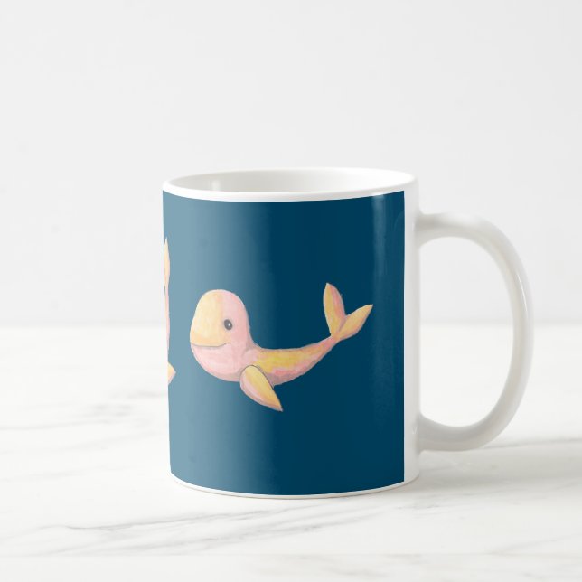 Trois joyeuses petites baleines Mug (Droite)