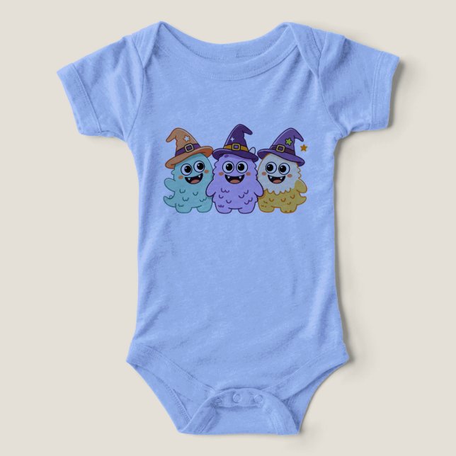 Trois Mini-Monstres Mignons (Design Recto)