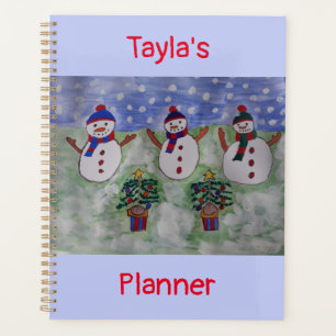 Trois motoneiges de Noël