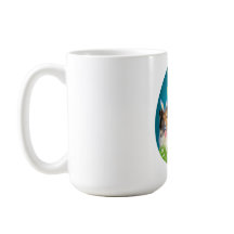 Trois mug de Pâques Collie café