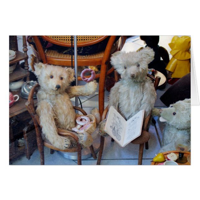 Trois Nounours heureux (Devant Horizontal)