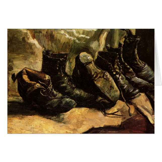 Trois paires de chaussures de Vincent van Gogh (Devant horizontal)