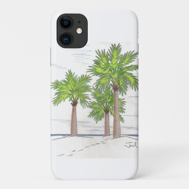 TROIS PALMS iPhone 11 coque (Dos)