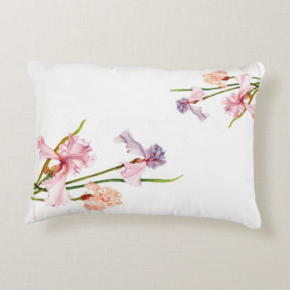 Trois Pastel Irises ACCENT COUSSIN