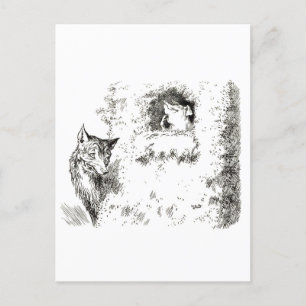 Trois Petits Cochons : La Deuxième Carte Postale P