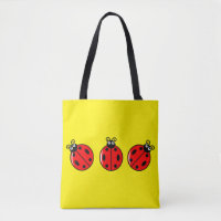 Trois petits Ladybugs - Sac fourre-tout tout-sur-i