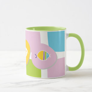 Trois poissons - tasse