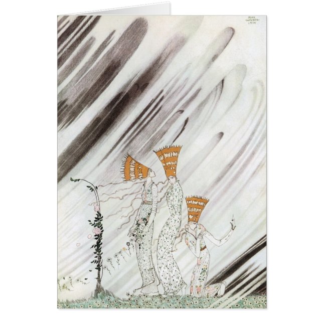 Trois princes à Blue Mountain par Kay Nielsen (Devant)