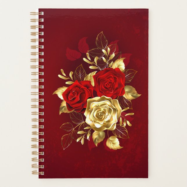 Trois Roses de bijoux (Devant)