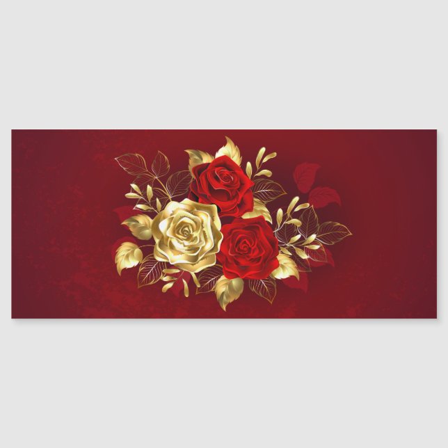 Trois Roses de bijoux (Devant)