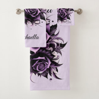 Trois Roses pourpres