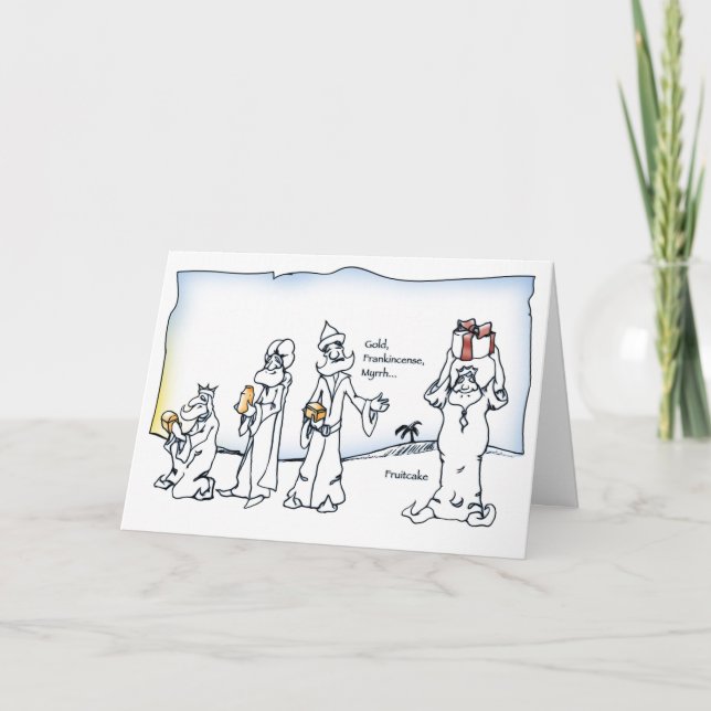 Trois Sages et une Carte de Pain d'Épice (Devant)