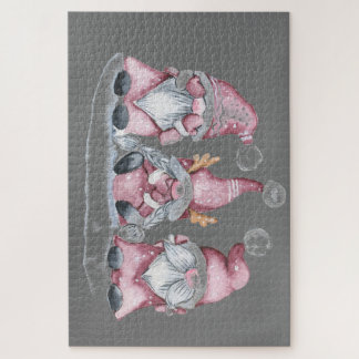 Trois sages Forest Gnomes jigsaw puzzle