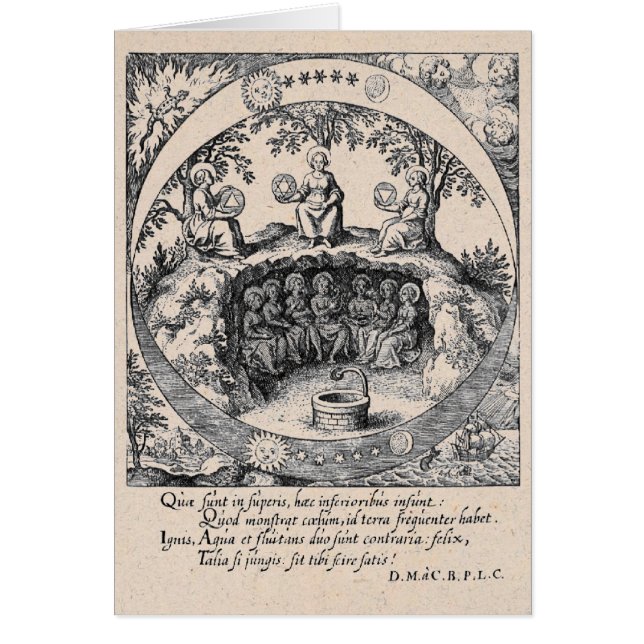 Trois soeurs de la carte Alchimie (Devant)