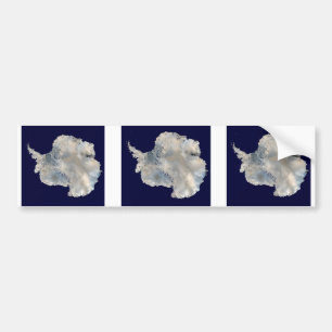 TROIS Stickers Antarctique connectés