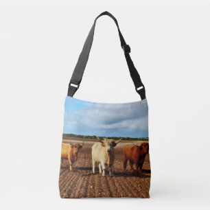 Trois Vaches Vilaines Des Highlands, Sac Unisex Cr