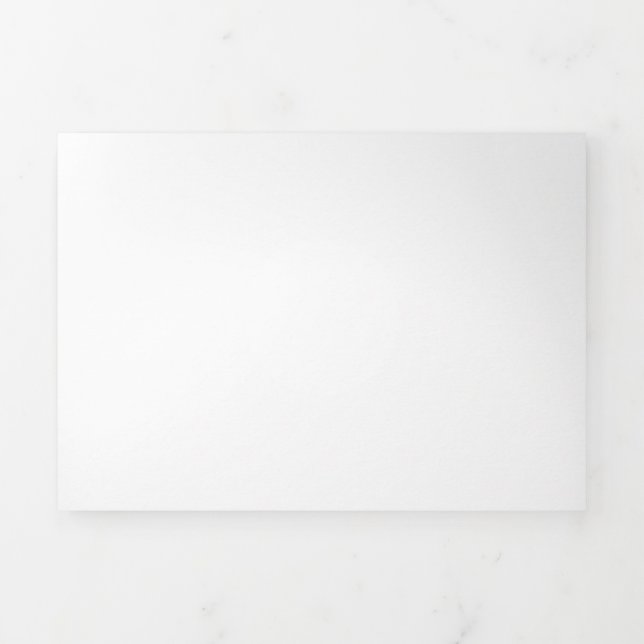 Trois Volets Carte lettre pliante trifold (Page de couverture)