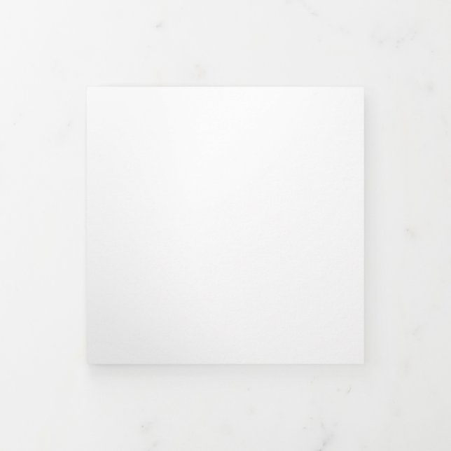 Trois Volets Invitation horizontale trifold pli lettre 5,25" ca (Protection)