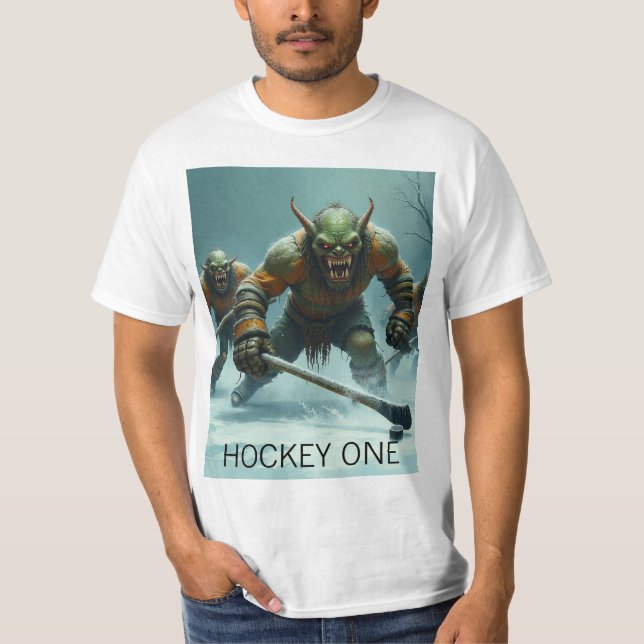 Troll Ice Hockey One T-Shirt (Devant)