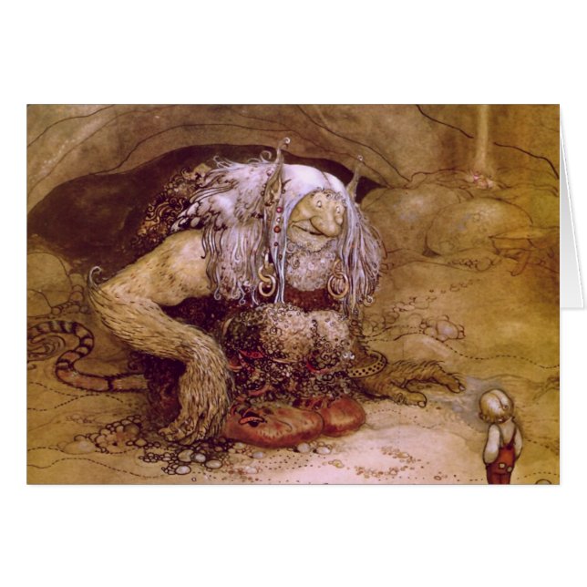 Troll with Little Boy (Devant horizontal)