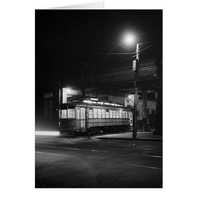 Trolley la nuit, 1943 (Devant)