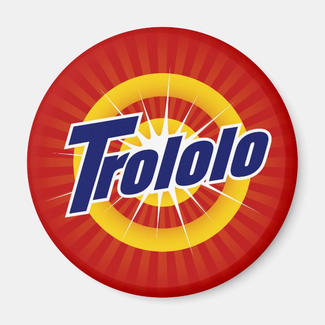 Trololo Round Magnet (Devant)