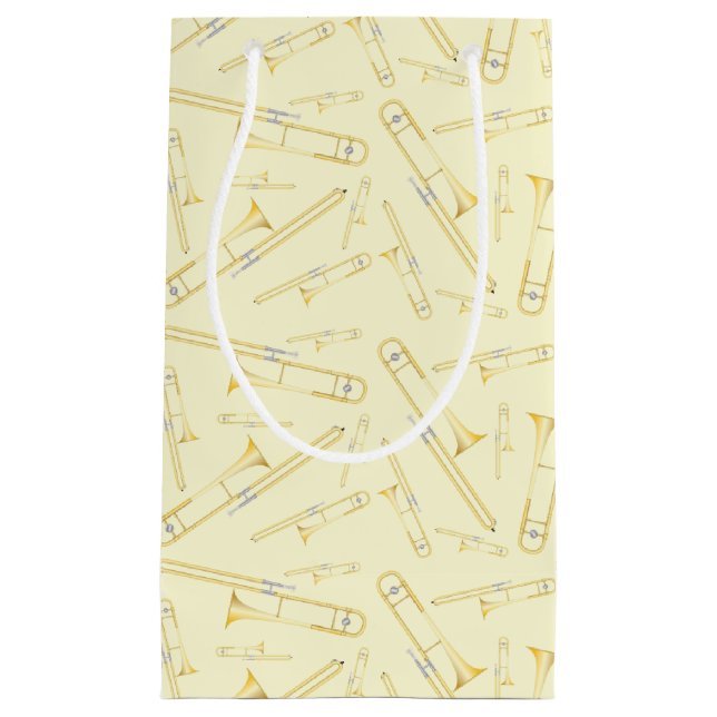 Trombone Musician Band Enseignant Petit sac cadeau (Devant)