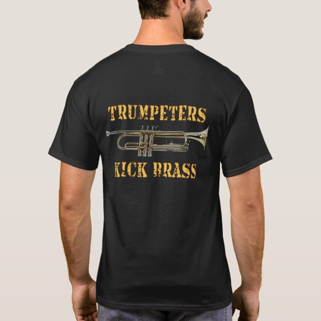 Trompette | T-shirt Trumpeters Kick Brass (Dos)