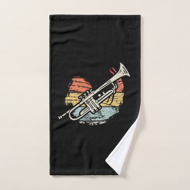 Trompette Vintage  (Serviette à main)