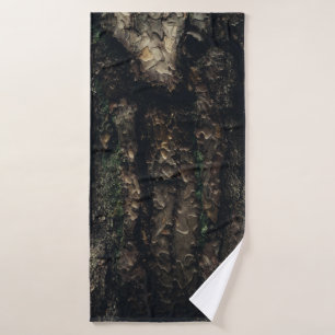 tronc d'arbre Brown et noir
