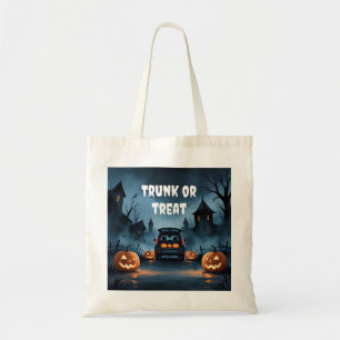 Tronc ou traiter le Sac fourre-tout d'Halloween po