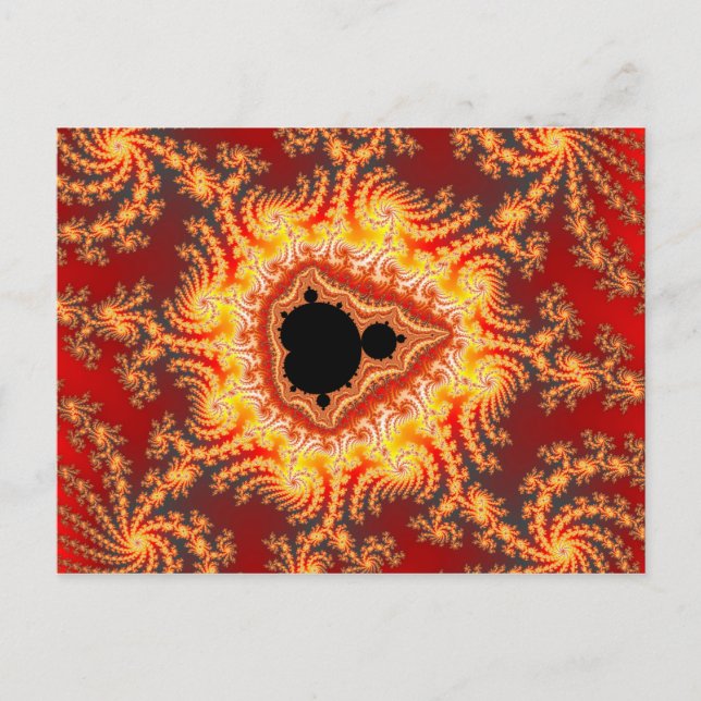 Trône De Satan - Carte Postale Fractée (Devant)