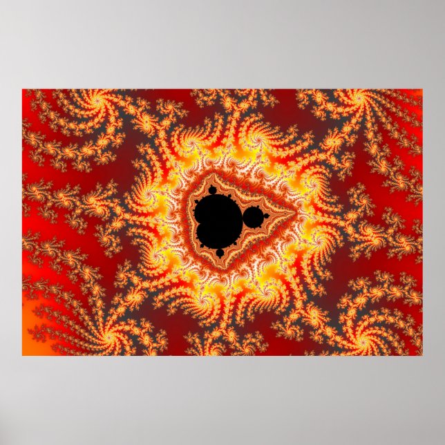 Trône De Satan - Poster Fractal (Devant)