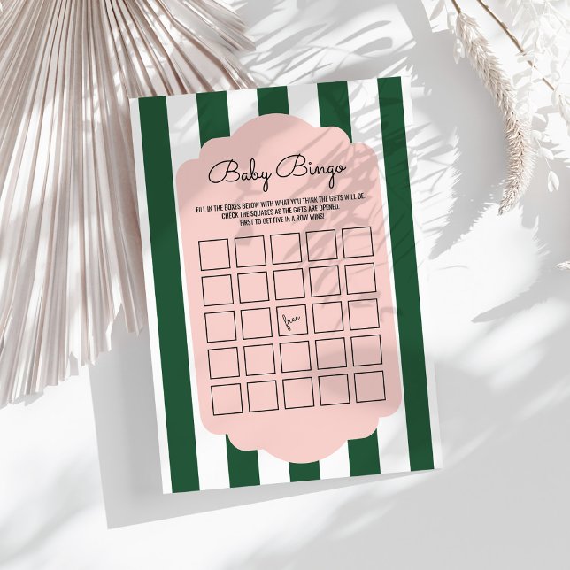 Troop Beverly Hills Baby shower Bingo Jeu (Créateur téléchargé)