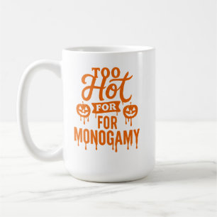 Trop chaud pour la Mug d'Halloween monogame