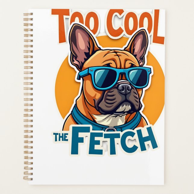 Trop Cool pour Fetch French Bulldog Lunettes de So (Devant)